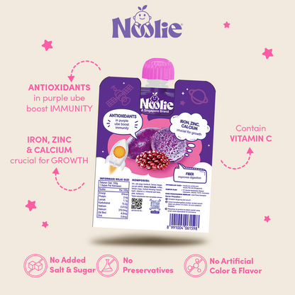 Noolie® Nutri Porridge Meal - Ube & Red Bean Flavor