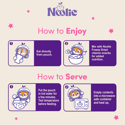 Noolie® Nutri Porridge Meal - Ube & Red Bean Flavor