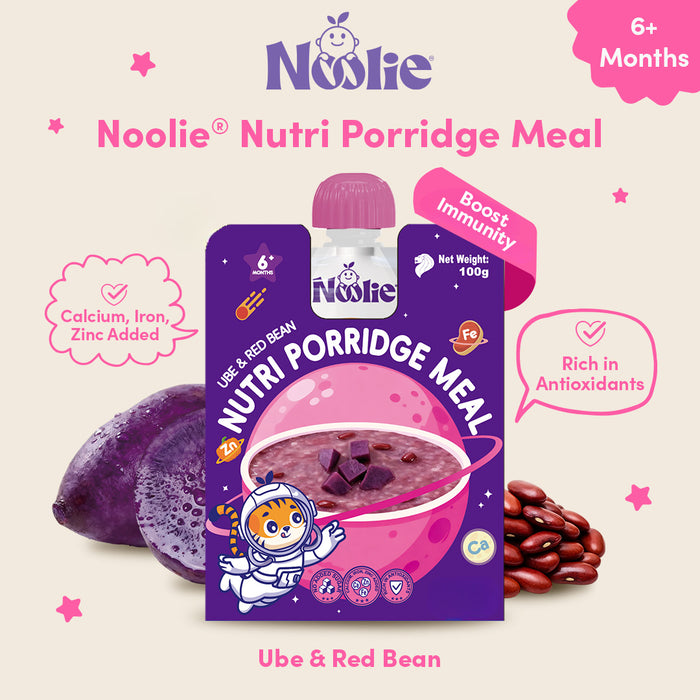 Ube and Red Bean Porridge